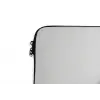 Basketbal - Wit - Schaduw - Lijnen laptophoes neopreen klein -detail