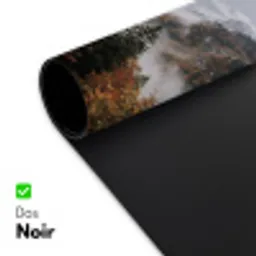Bergen - Vallei - Mist - Herfst - Natuur Muismat XXL klein -zsfeer2_frans