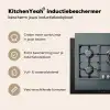 Kookplaat - Gas - Groen Inductie beschermer vinyl 3mm klein -sfeer2
