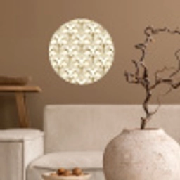 Ornament - Barok - Goud Wandcirkel behangsticker klein 186 -sfeer1