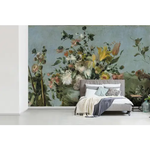 Bloemen - Oude Meesters - Olieverf fotobehang vinyl groot -slaapkamer