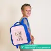 Olifant - Grijs - Baby - Slurf Kinderrugzak - Blauw middel -sfeer3_NL