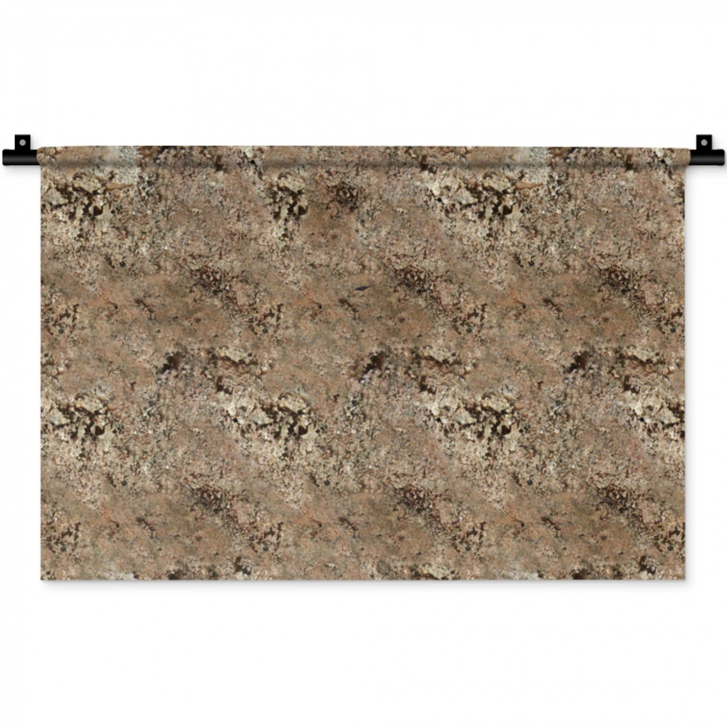 Beige - Graniet - Ruw Wandkleed katoen klein 269 -zz3d