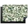Abstract - Camouflage - Groen Inductie beschermer vinyl 3mm klein 276 -3d