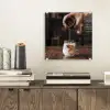Espresso - Melk - Café plexiglas 5mm klein -sfeer1