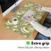 Abstract - Textuur - Groen Muismat XXL klein 681 -sfeer3