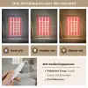 Strepen - Rood - Try again Light Box met kabel (Tafellamp) klein -USP_lichtkleurNL