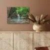 Jungle - Waterval - Planten - Water - Natuur PET vilt klein -sfeer4