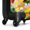 Schilderij - Olieverf - Bloemen - Regenboog NBS - Handbagage koffer - Kinderen Unisex middel -wiel