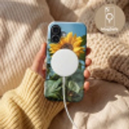 Zonnebloemen - Helderblauwer lucht - Gras Toughcase MagSafe Apple iPhone 17 klein -USP_MagsafeV