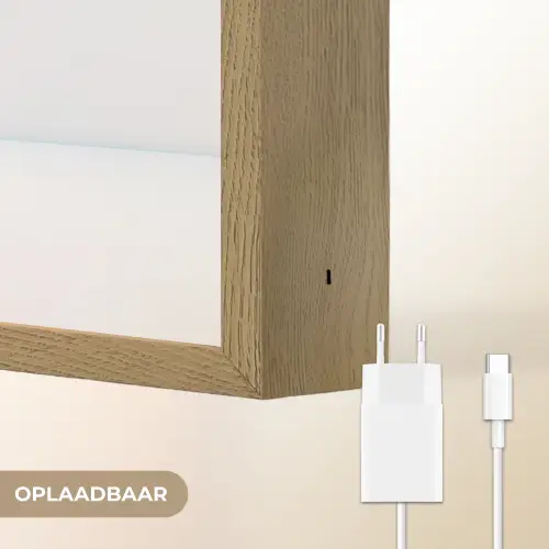 Disco - Discobal - Meloen - Pastel Light Box met batterij (Wandlamp) middel -USP_websiteoplaadbaarNL