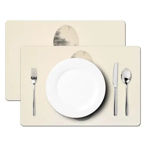 Beige - Japandi - Wabi sabi Placemat vinyl groot -zzsfeer2_Kitchenyeah-website