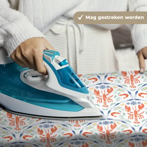 Sfeer - Oranje - Blauw - Groen Wandkleed katoen klein 269 -sfeer9