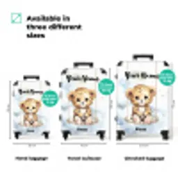 Perry panter NBS - Handbagage koffer - Kinderen Unisex middel zzzzzzVergelijking_3EN