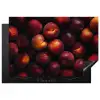 Fruit - Close up - Nectarines Inductie beschermer vinyl 3mm klein -3d