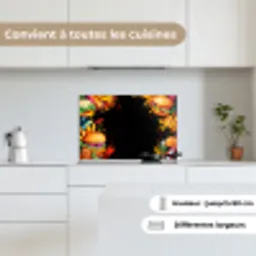 Fastfood - Graffiti - Hamburger - Eten - Modern keuken achterwand spatscherm klein -sfeer4_FR