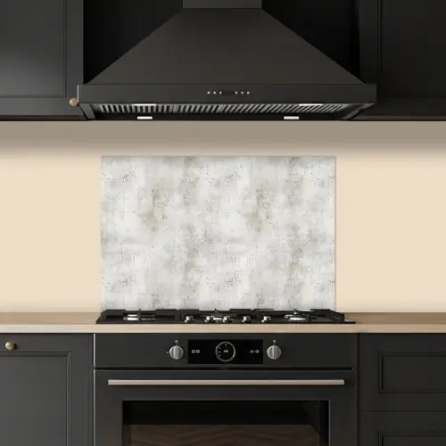 Grijs - Beton - Verweerd keuken achterwand spatscherm klein 900 -sfeer1