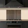 Vintage - Hout - Design - Structuur keuken achterwand spatscherm klein -sfeer1
