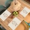 Dromenvanger - Bohemian - Boho - Pastel kleuren Placemat vinyl groot -zzsfeer5_Kitchenyeah-website