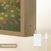 Eenden - Vijver - Bloemen Light Box met batterij (Wandlamp) middel -USP_websiteoplaadbaarNL