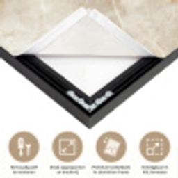 Lichtbeige - Onyx - Subtiel Textielframe zwart klein 947 -USP_feed_closeupNL