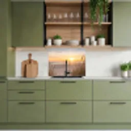 Zonsondergang - Duinen - Zee keuken achterwand 2 middel -sfeer3