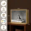Bengaal - Kat - Tafelkleed - Zwart - Wit - Dier Light Box met batterij (Wandlamp) middel -USP_websiteoverzichtNL
