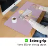 Beige - Ijsje - Spikkels Muismat XXL klein -sfeer3
