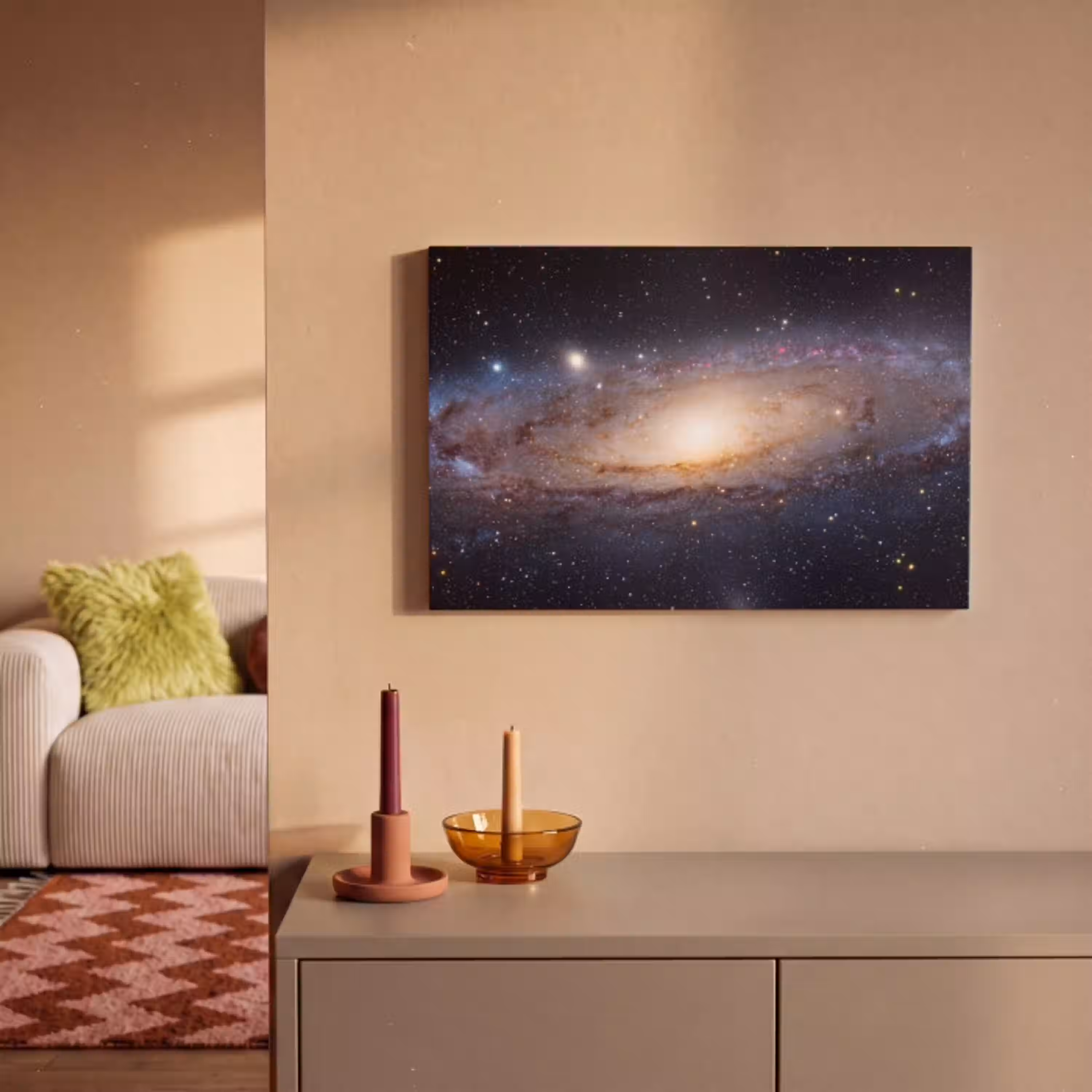 Sterrenstelsel - Ruimte - Kosmos canvas 2cm klein -sfeer1