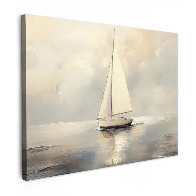 Canvas Print - Sailing ship - Sea - Cloudy