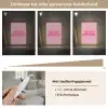 Tekst - Modern - Roze Light Box met kabel (Tafellamp) klein -USP_dimbaarNL