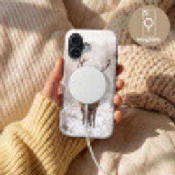 Edelhert - Bos - Sneeuw - Winter - Majestueus Toughcase MagSafe Apple iPhone 17 klein -USP_MagsafeV
