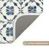 Grafisch - Tegel - Blauw WCmat klein 1009 -USP_AntislipNL