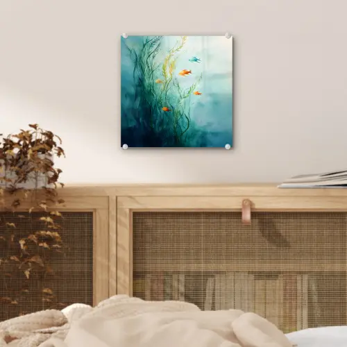 Waterplanten - Vissen - Kleurrijk - Water plexiglas 5mm klein -sfeer4