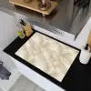 Lichtbeige - Onyx - Subtiel Inductie beschemer met haakjes klein 777 -sfeer1