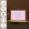 Tequila texted you - Roze - Blauw Light Box met kabel (Tafellamp) klein -USP_websiteoverzichtNL