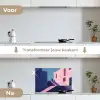 Kat - Trap - Gebouwen - Schaduwcontrasten keuken achterwand spatscherm klein -voor_na_NL