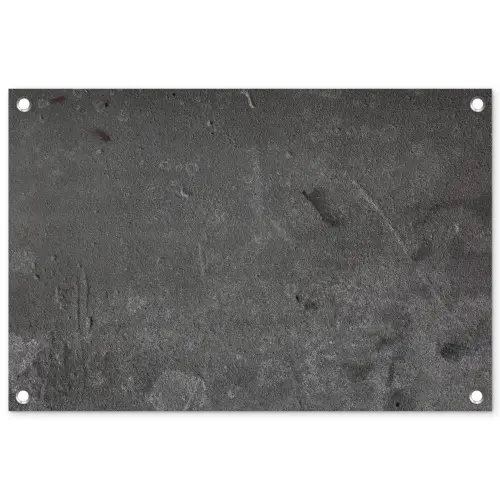 Beton - Grijs - Lijn - Vormen tuinposter los doek klein -3d