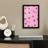 Lolly - Valentijn - Illustratie - Snoep fotolijst zwart zonder passe partout klein -sfeer1