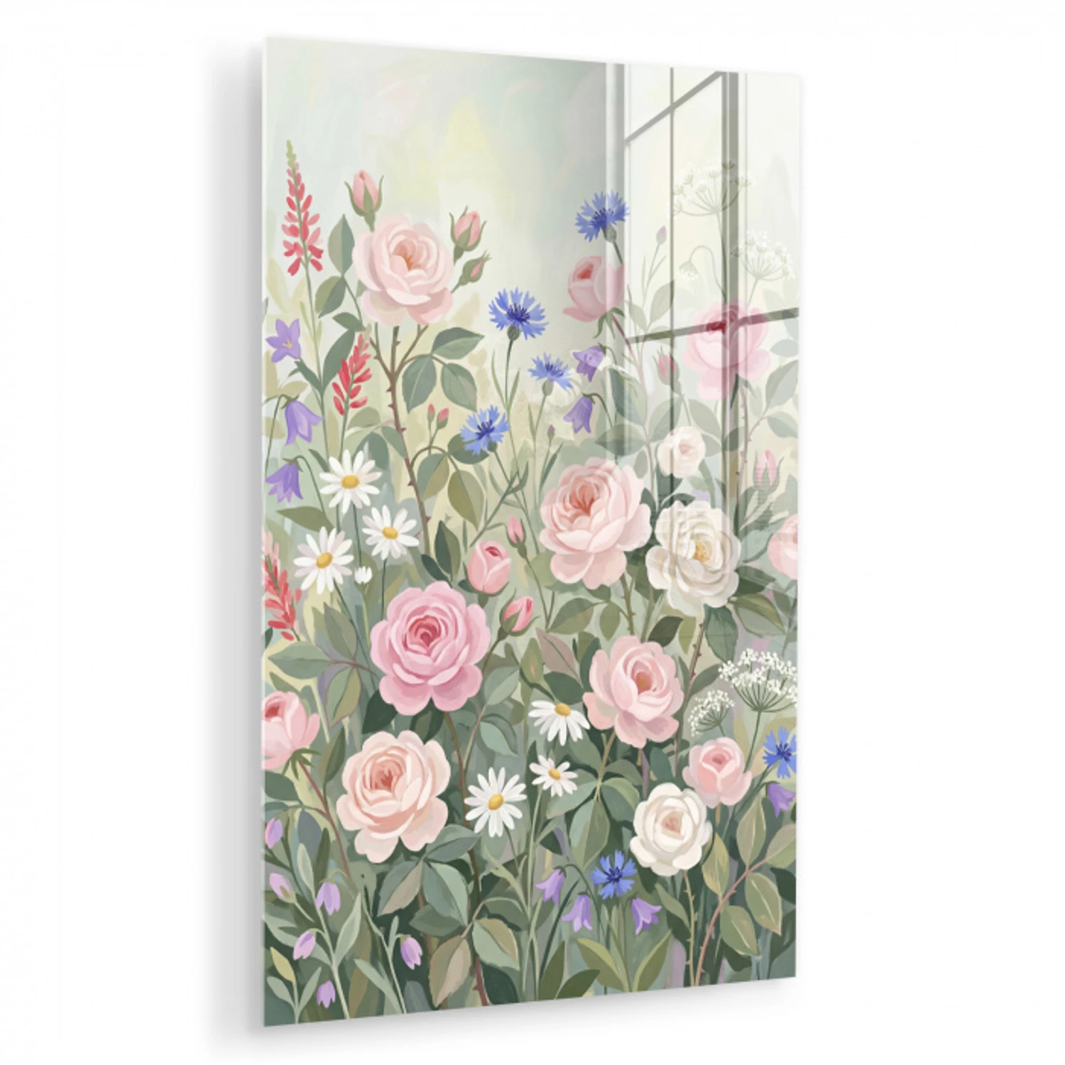 Bloemen - Tuin - Natuur - Kleurrijk plexiglas 5mm klein -zzzproduct_nieuw