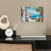 Landschap - Bloemen - Natuur - Zomer poster papier klein -sfeer1