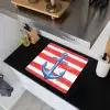 Anker - Verfspatten - Rood - Blauw Inductie beschemer met haakjes middel -sfeer1