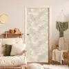 Beige - Reliëfstructuur - Natuursteen deurposter klein 289 -sfeer2