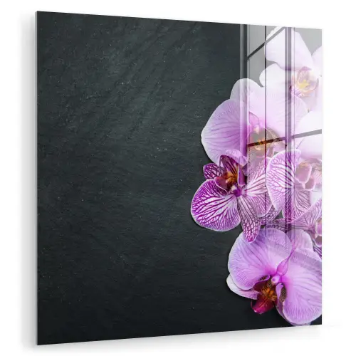 Orchidee - Bloemen - Roze - Flora plexiglas 5mm klein -zzzproduct_nieuw