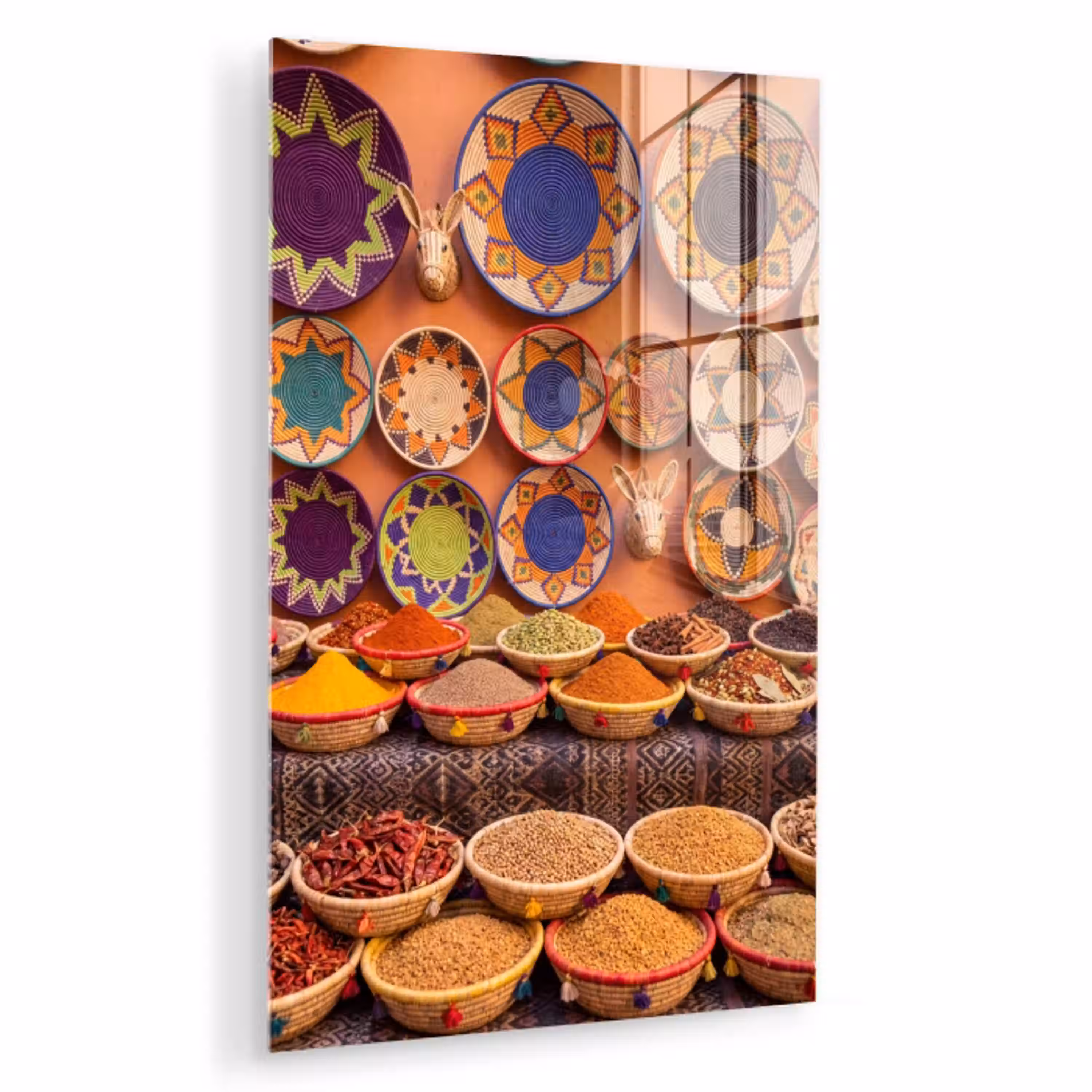 Eten - Kleurrijk - Cultuur plexiglas 5mm klein -zzzproduct_nieuw
