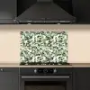Abstract - Camouflage - Groen keuken achterwand spatscherm klein 900 -sfeer1