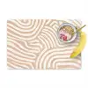 Beige - Aardspatroon Placemat vinyl groot -zzzproduct_Kitchenyeah-website
