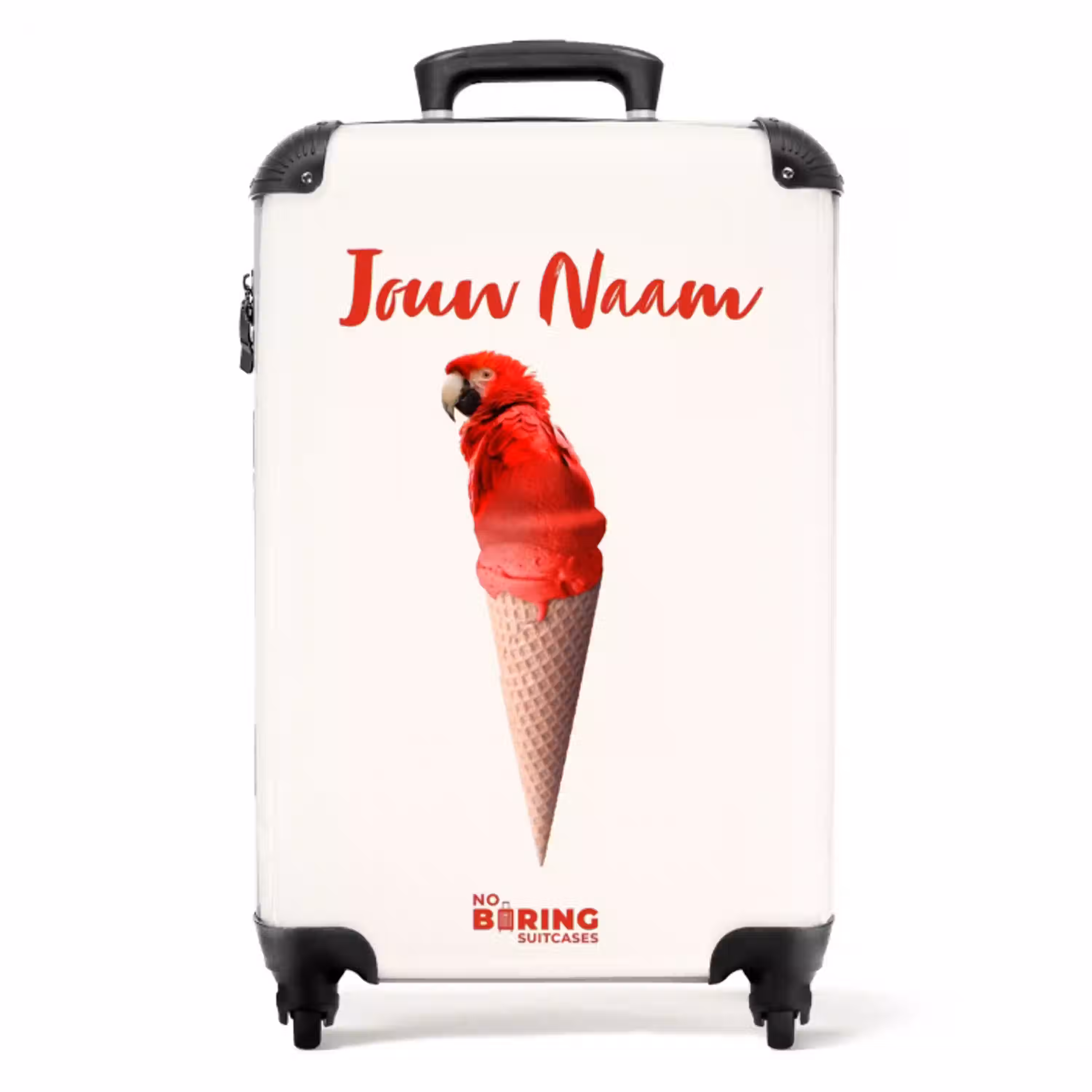 Papegaaihoorntje NBS - Handbagage koffer - Kinderen Unisex middel -productfoto_recht