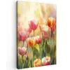 Tulpen - Sprookjesachtig - Kleurrijk Tuinposter op houten frame 2 cm dik klein -3d