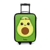 Kawai - Avocado - Groen Kinderkoffer - Zwart klein -3d